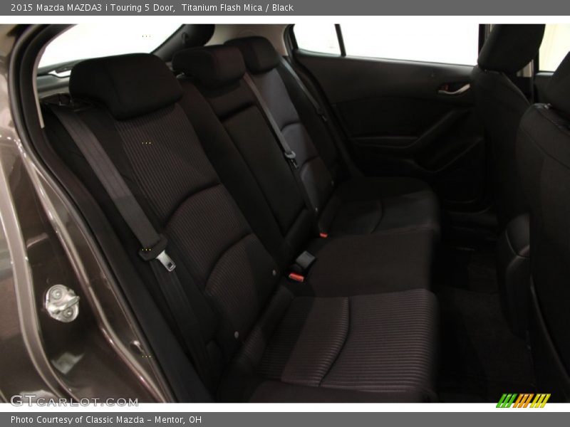 Titanium Flash Mica / Black 2015 Mazda MAZDA3 i Touring 5 Door