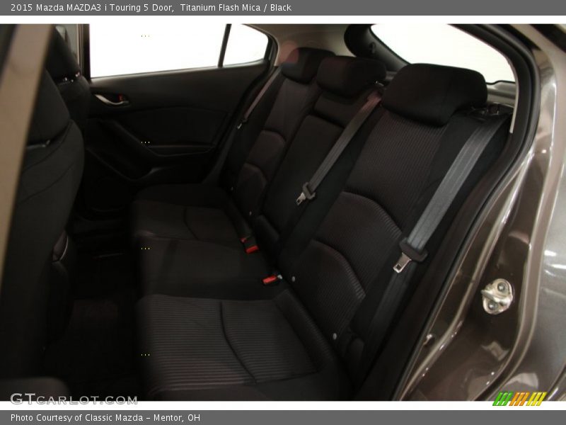 Titanium Flash Mica / Black 2015 Mazda MAZDA3 i Touring 5 Door