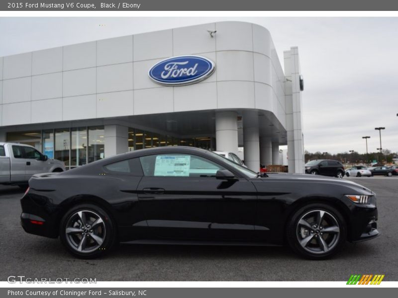  2015 Mustang V6 Coupe Black