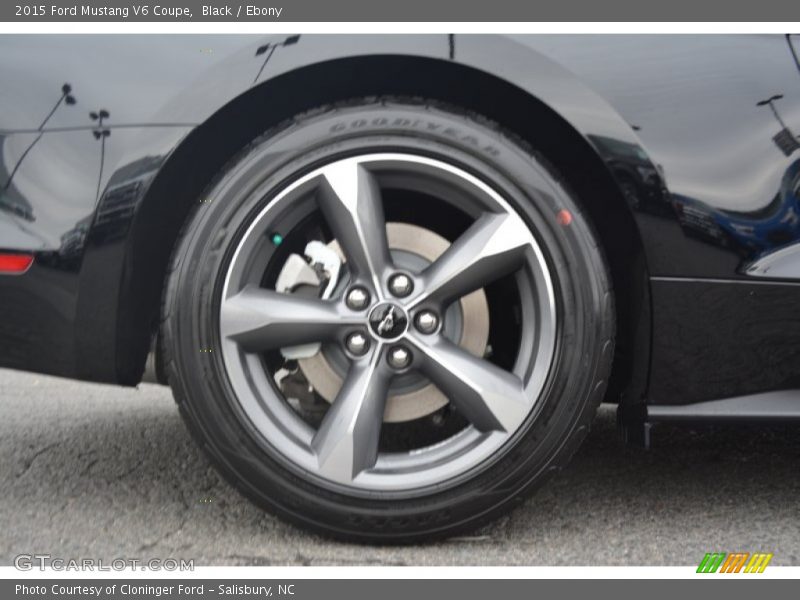 Black / Ebony 2015 Ford Mustang V6 Coupe