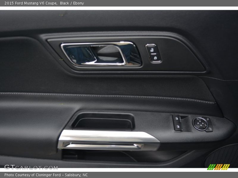 Black / Ebony 2015 Ford Mustang V6 Coupe