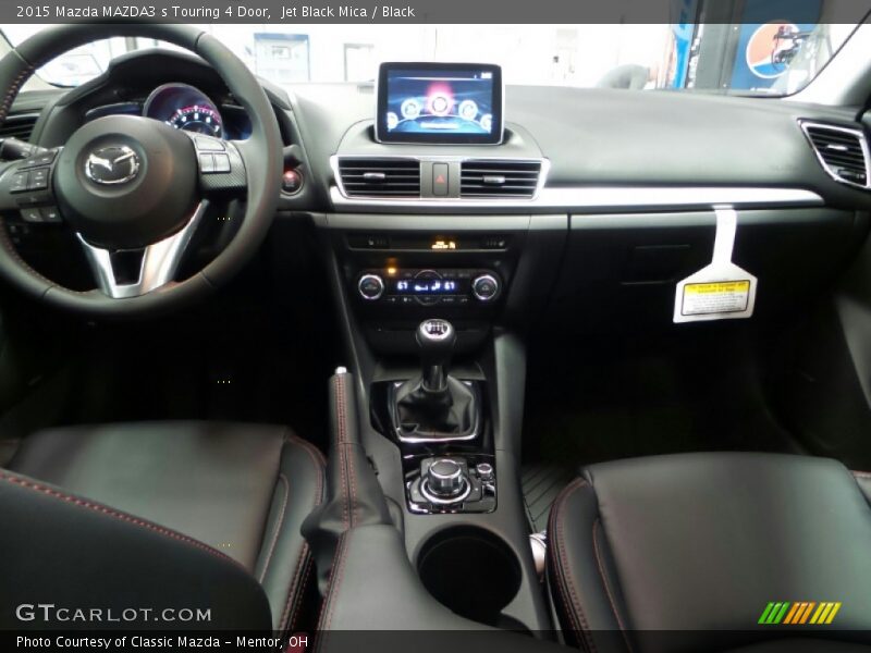 Jet Black Mica / Black 2015 Mazda MAZDA3 s Touring 4 Door