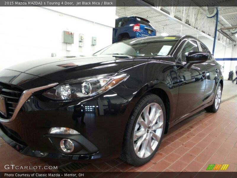 Jet Black Mica / Black 2015 Mazda MAZDA3 s Touring 4 Door