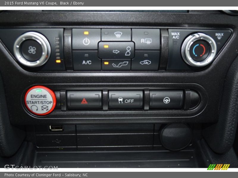 Black / Ebony 2015 Ford Mustang V6 Coupe