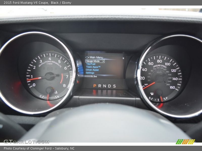 Black / Ebony 2015 Ford Mustang V6 Coupe