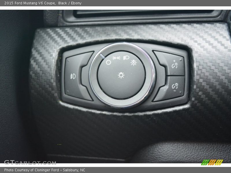 Black / Ebony 2015 Ford Mustang V6 Coupe
