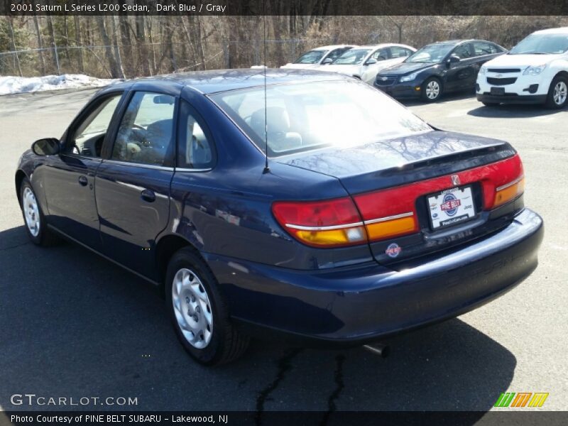 Dark Blue / Gray 2001 Saturn L Series L200 Sedan