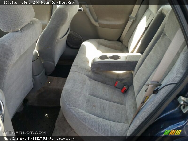 Dark Blue / Gray 2001 Saturn L Series L200 Sedan