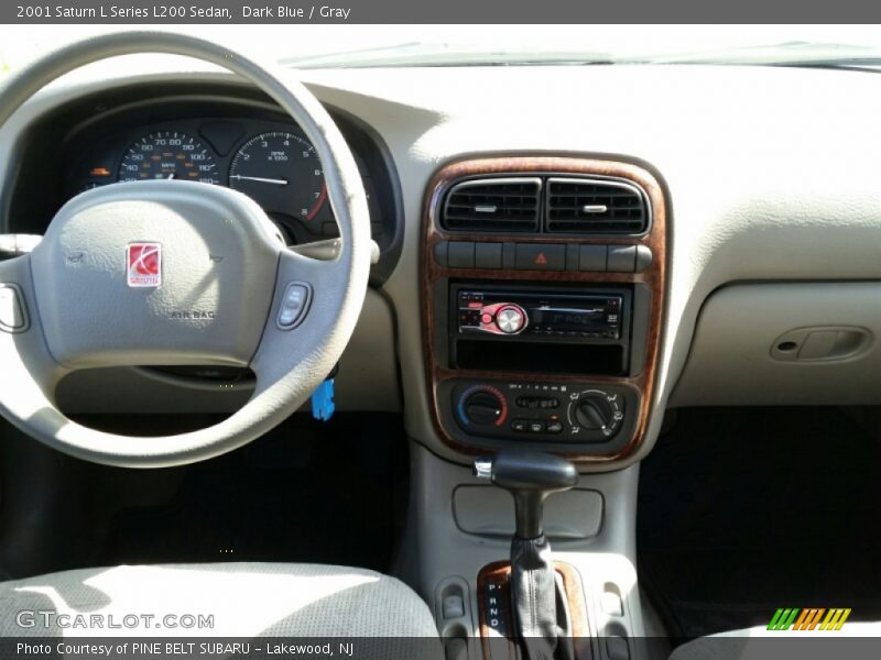 Dark Blue / Gray 2001 Saturn L Series L200 Sedan