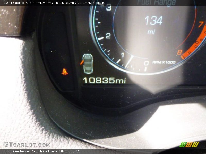 Black Raven / Caramel/Jet Black 2014 Cadillac XTS Premium FWD