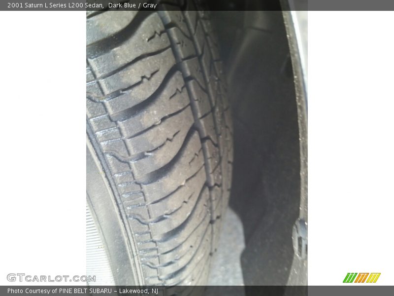 Dark Blue / Gray 2001 Saturn L Series L200 Sedan