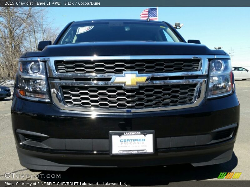 Black / Cocoa/Dune 2015 Chevrolet Tahoe LT 4WD