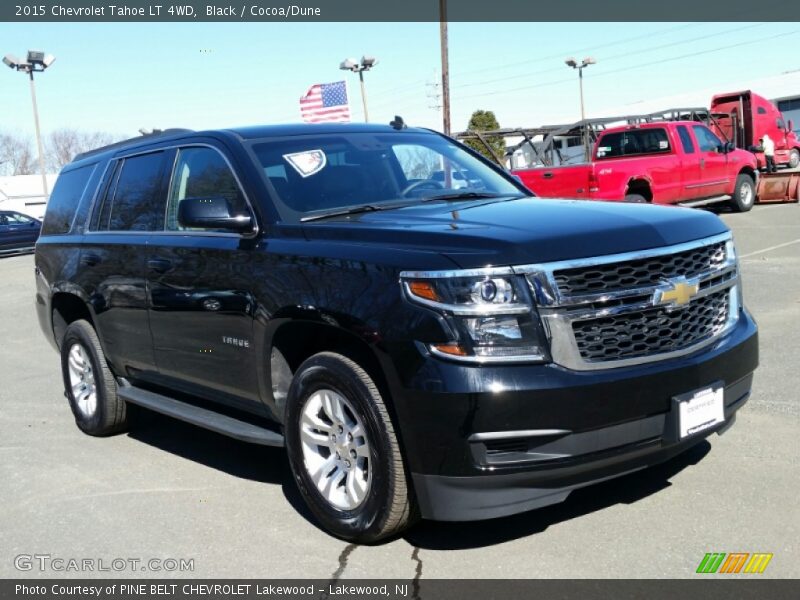 Black / Cocoa/Dune 2015 Chevrolet Tahoe LT 4WD