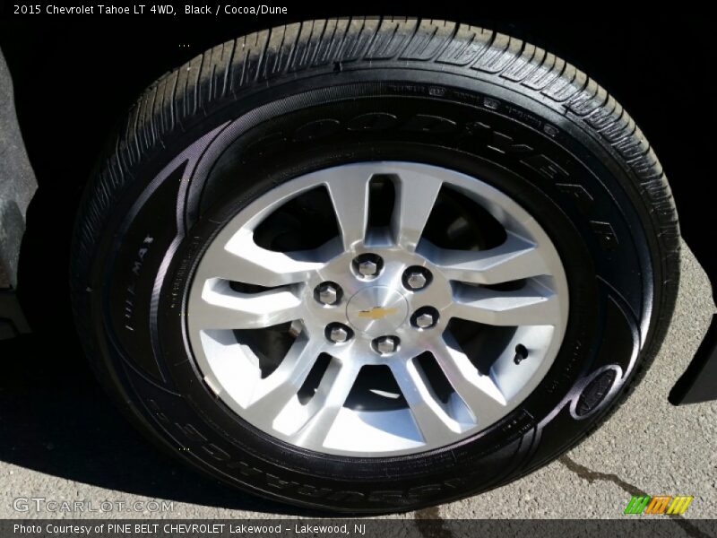 Black / Cocoa/Dune 2015 Chevrolet Tahoe LT 4WD