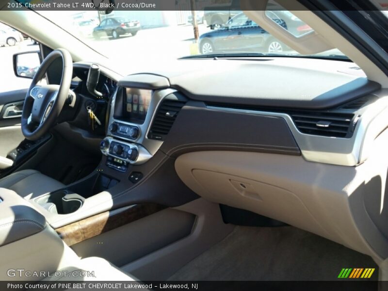 Black / Cocoa/Dune 2015 Chevrolet Tahoe LT 4WD