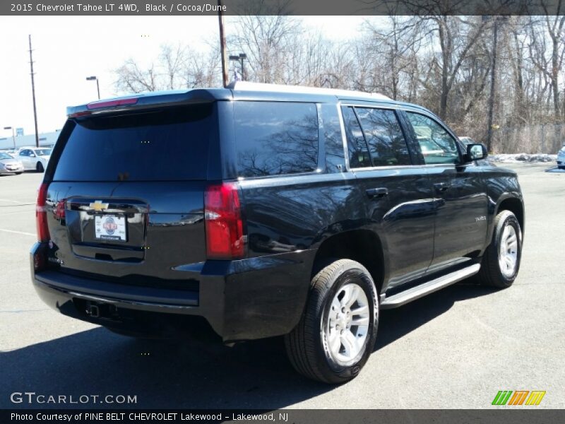 Black / Cocoa/Dune 2015 Chevrolet Tahoe LT 4WD