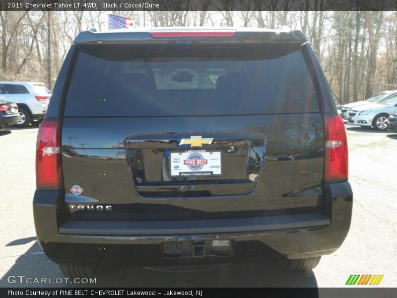 Black / Cocoa/Dune 2015 Chevrolet Tahoe LT 4WD