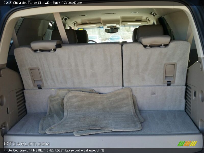 Black / Cocoa/Dune 2015 Chevrolet Tahoe LT 4WD