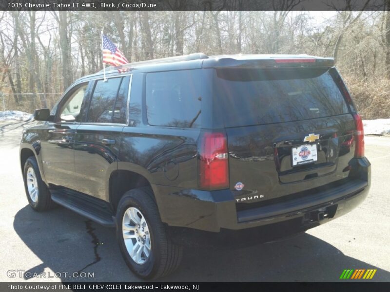 Black / Cocoa/Dune 2015 Chevrolet Tahoe LT 4WD