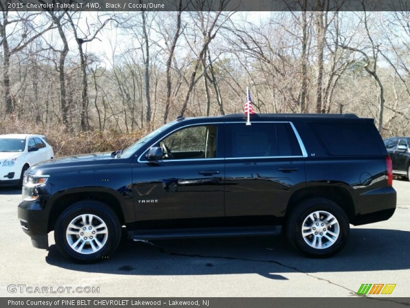 Black / Cocoa/Dune 2015 Chevrolet Tahoe LT 4WD