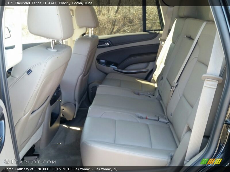 Black / Cocoa/Dune 2015 Chevrolet Tahoe LT 4WD