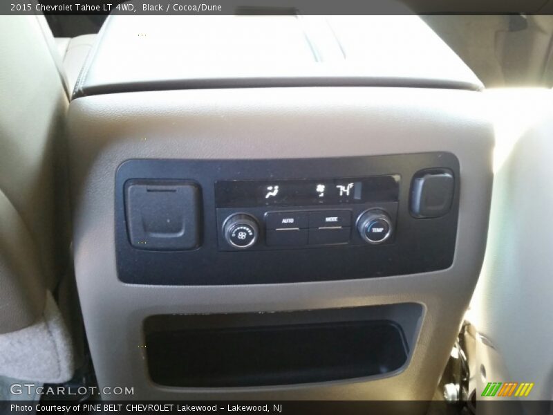 Black / Cocoa/Dune 2015 Chevrolet Tahoe LT 4WD