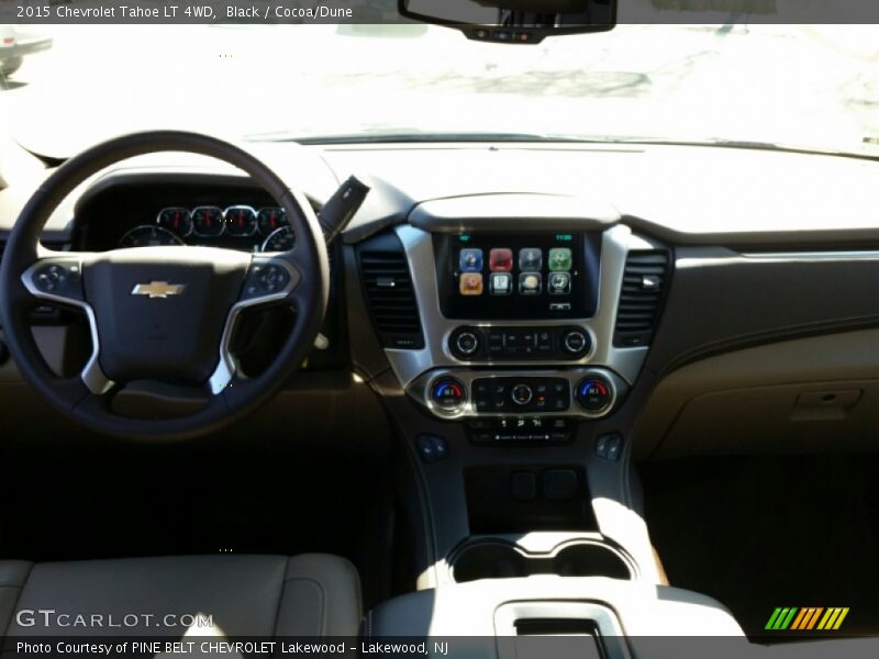 Black / Cocoa/Dune 2015 Chevrolet Tahoe LT 4WD