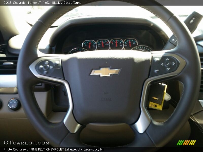 Black / Cocoa/Dune 2015 Chevrolet Tahoe LT 4WD