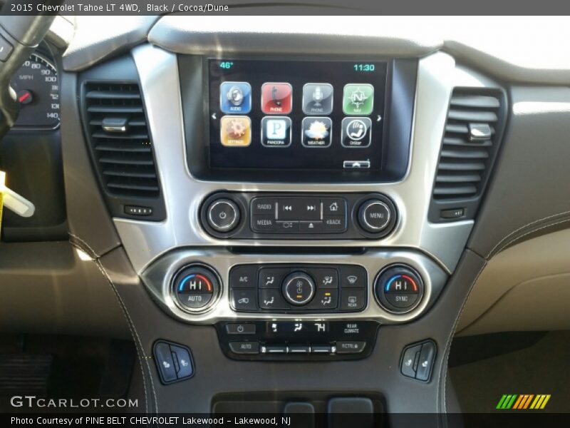 Black / Cocoa/Dune 2015 Chevrolet Tahoe LT 4WD