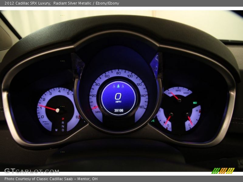  2012 SRX Luxury Luxury Gauges