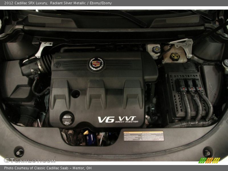  2012 SRX Luxury Engine - 3.6 Liter DI DOHC 24-Valve VVT V6