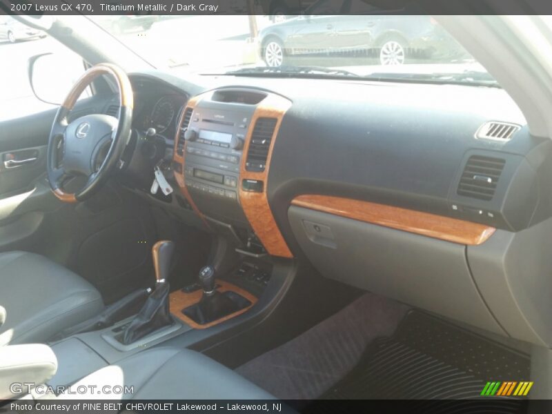 Titanium Metallic / Dark Gray 2007 Lexus GX 470