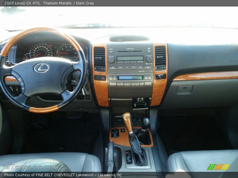 Titanium Metallic / Dark Gray 2007 Lexus GX 470