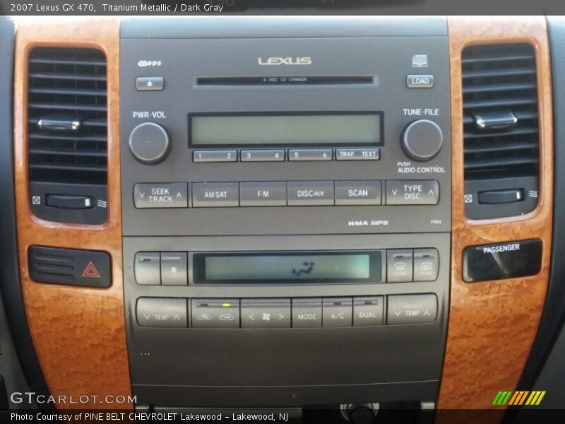 Titanium Metallic / Dark Gray 2007 Lexus GX 470