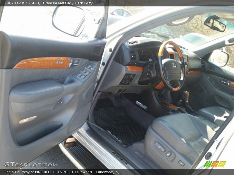 Titanium Metallic / Dark Gray 2007 Lexus GX 470