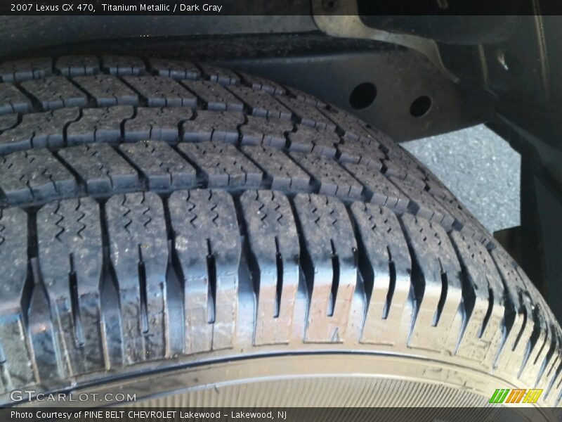 Titanium Metallic / Dark Gray 2007 Lexus GX 470