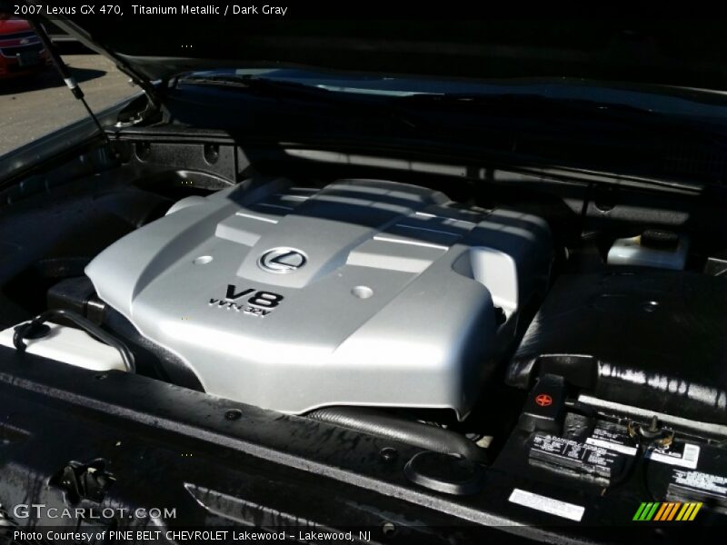 Titanium Metallic / Dark Gray 2007 Lexus GX 470