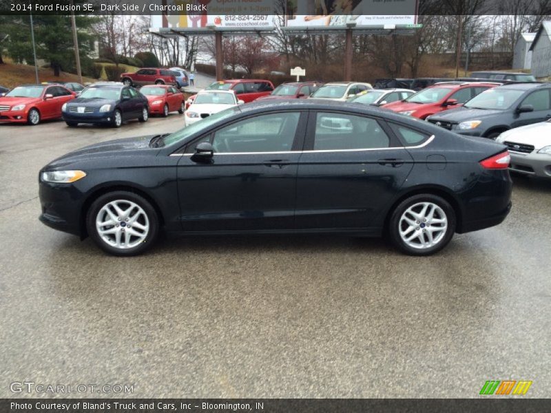 Dark Side / Charcoal Black 2014 Ford Fusion SE