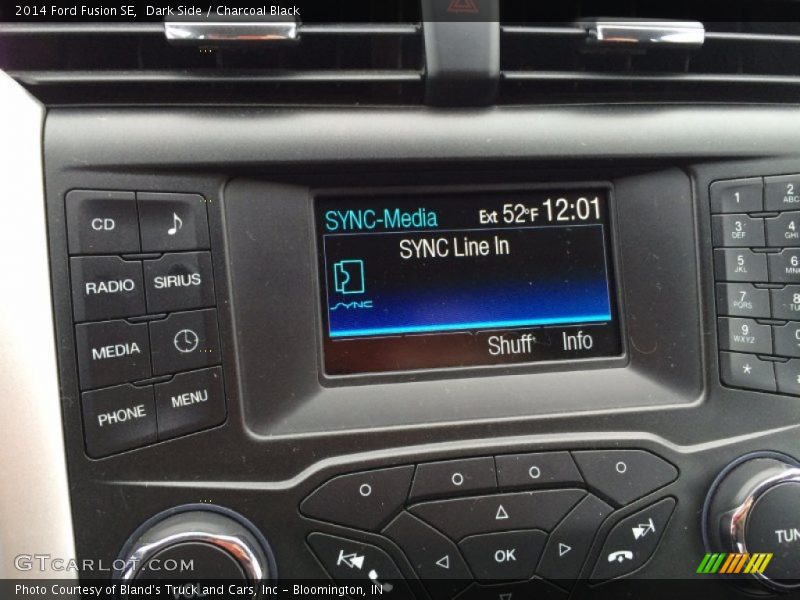 Dark Side / Charcoal Black 2014 Ford Fusion SE
