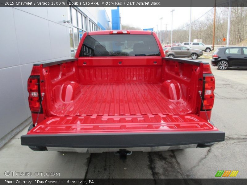 Victory Red / Dark Ash/Jet Black 2015 Chevrolet Silverado 1500 WT Double Cab 4x4