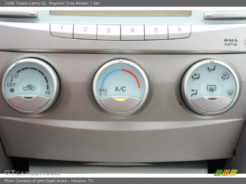 Magnetic Gray Metallic / Ash 2008 Toyota Camry LE