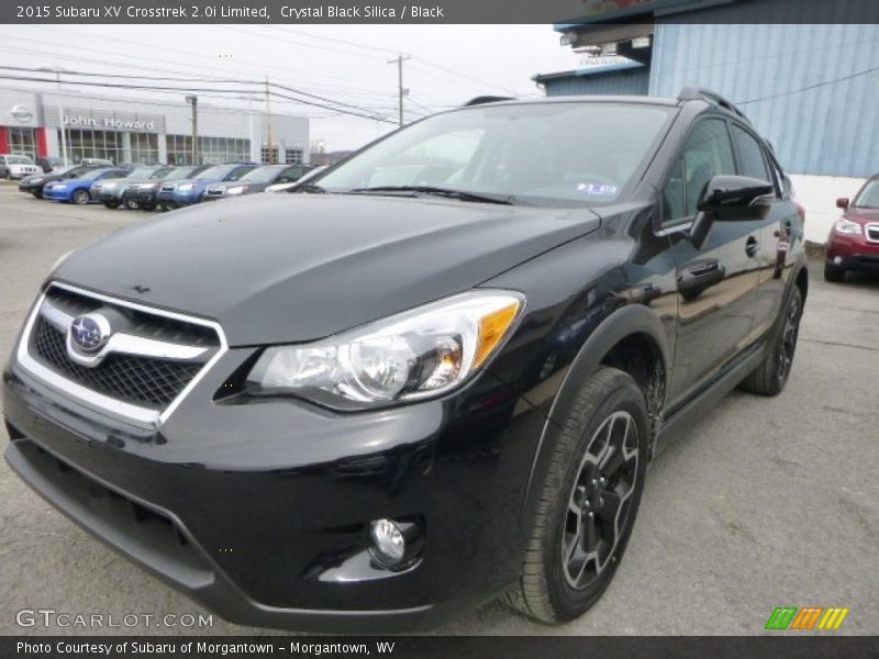 Crystal Black Silica / Black 2015 Subaru XV Crosstrek 2.0i Limited