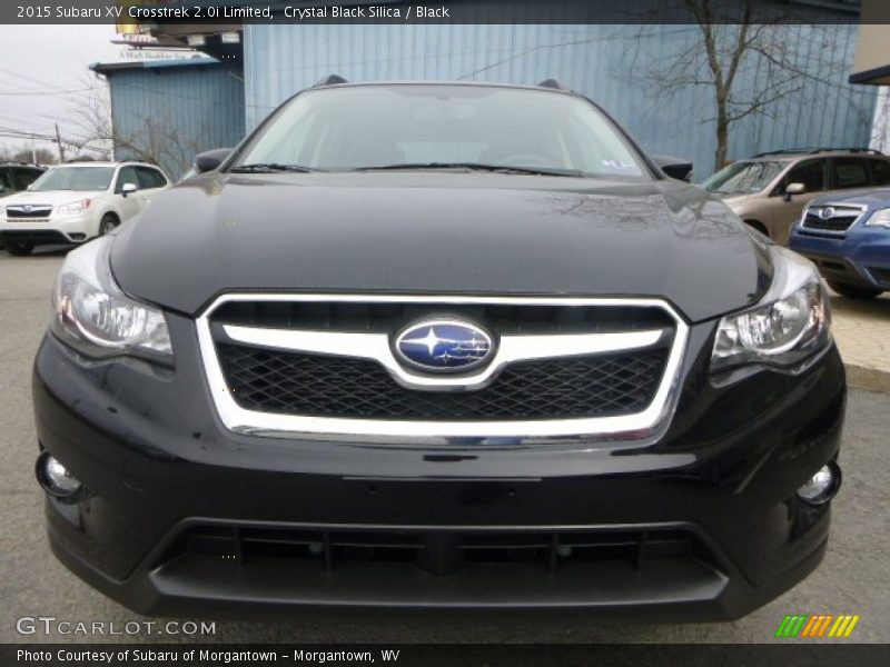 Crystal Black Silica / Black 2015 Subaru XV Crosstrek 2.0i Limited