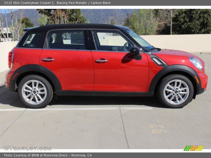 Blazing Red Metallic / Carbon Black 2015 Mini Countryman Cooper S