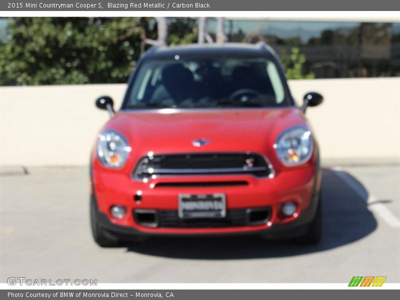 Blazing Red Metallic / Carbon Black 2015 Mini Countryman Cooper S