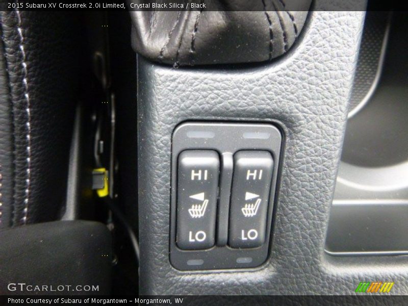 Controls of 2015 XV Crosstrek 2.0i Limited