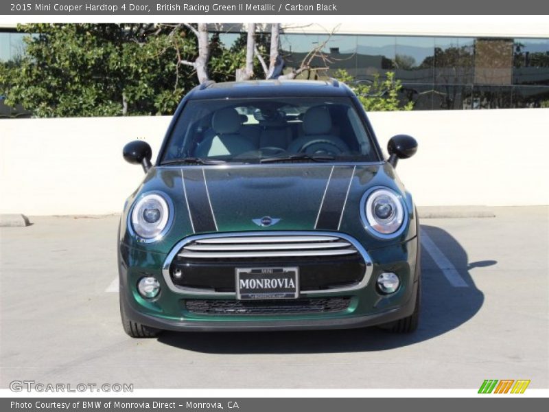 British Racing Green II Metallic / Carbon Black 2015 Mini Cooper Hardtop 4 Door