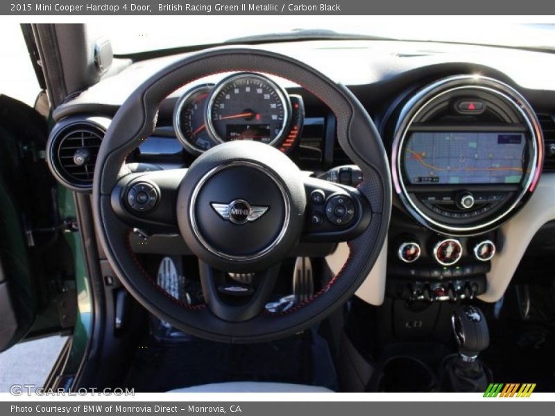 British Racing Green II Metallic / Carbon Black 2015 Mini Cooper Hardtop 4 Door