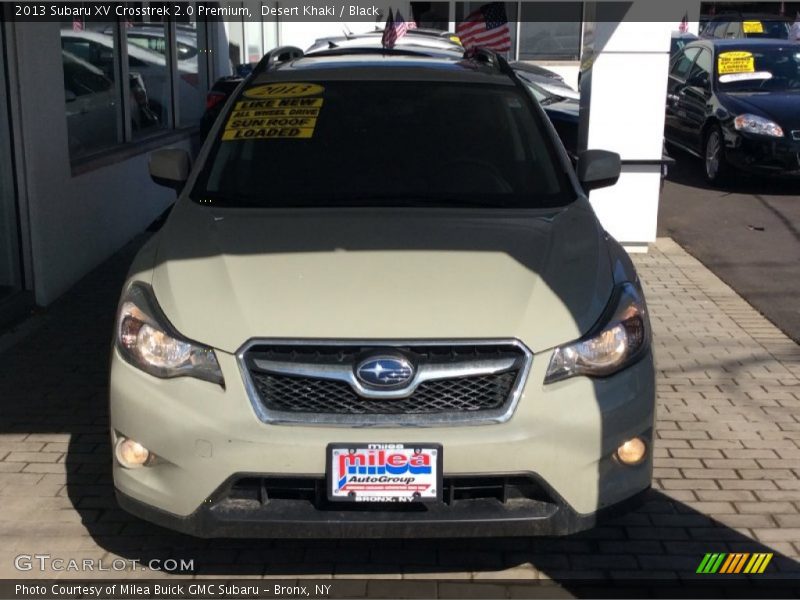 Desert Khaki / Black 2013 Subaru XV Crosstrek 2.0 Premium