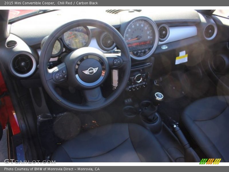 Chili Red / Carbon Black 2015 Mini Convertible Cooper